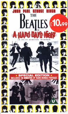 Portada de A hard day's night