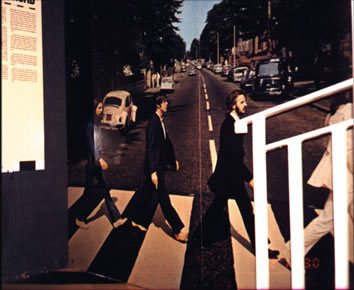 Delante de Abbey Road